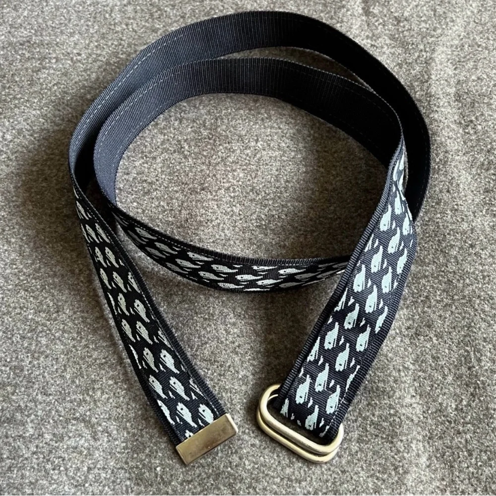 Blue Whale Double Ring Belt 44 Inches NWOT